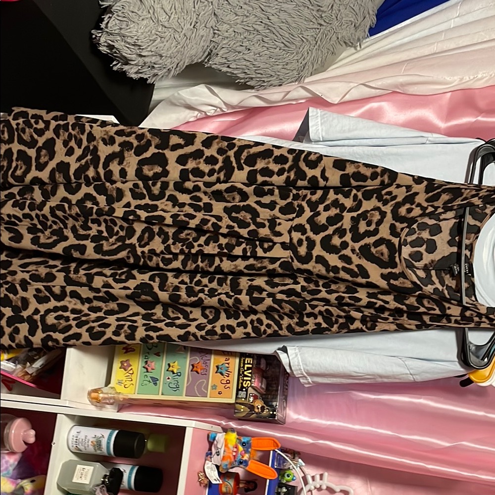 Leopard Print Dress Sleeveless